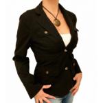 Fully Lined Black Jacket with Pockets