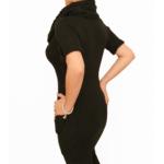 Black Cowl Neck Tunic Jumper