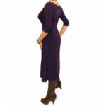 Purple A Line Dress