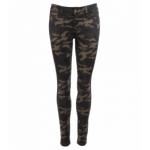 Khaki Camouflage Jeggings