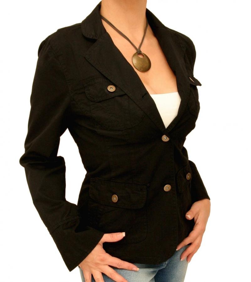 Fully Lined Black Jacket with Pockets